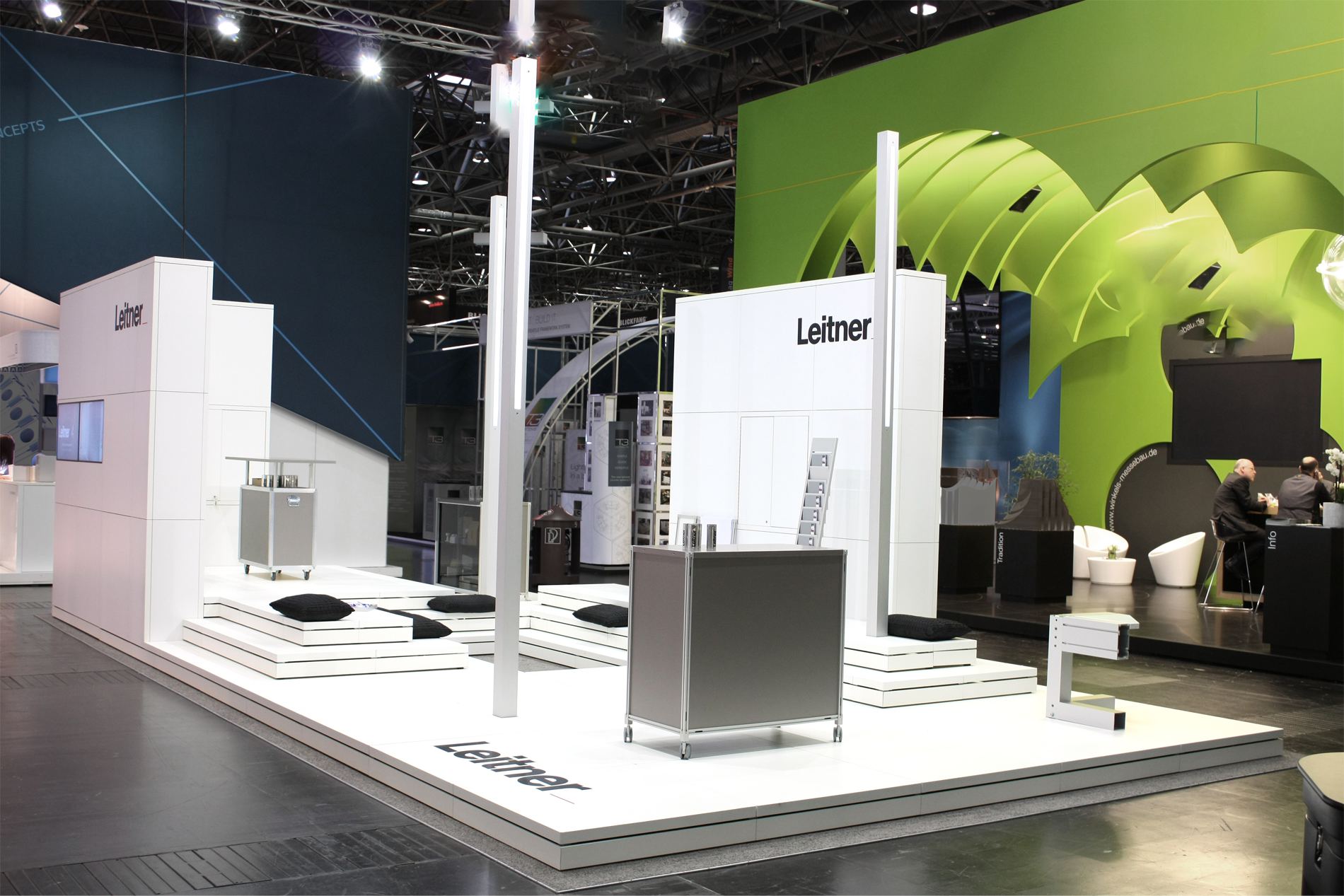 Leitner_44 Museum Tradeshow Tradefair Display Presentation Lightweight Wall Panel System Rental